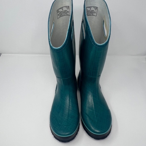 BOGS Linen Rain Boots – Women’s Size 10 (Euro 41) – Teal Green - Picture 5 of 9